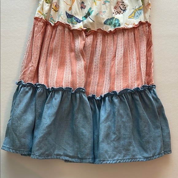 Matilda Jane 2Y Let’s Go Together Love Bug Butterfly Moth Dress Size 2 - Picture 3 of 6